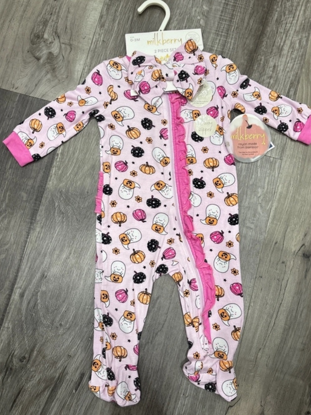 Milkberry Halloween Onesie